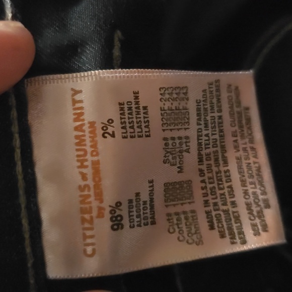 Citizens of Humanity Dita Petite Bootleg Women's Dark-wash Jeans Size 28 - Picture 13 of 13